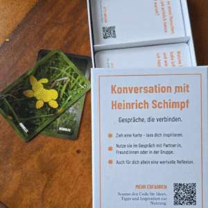 Konversation mit Heinrich Schimpf – Kartenset